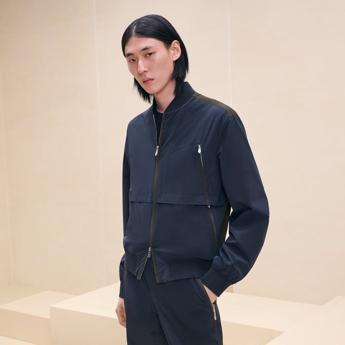 Marine Sport Capsule Rib-trim Jacket