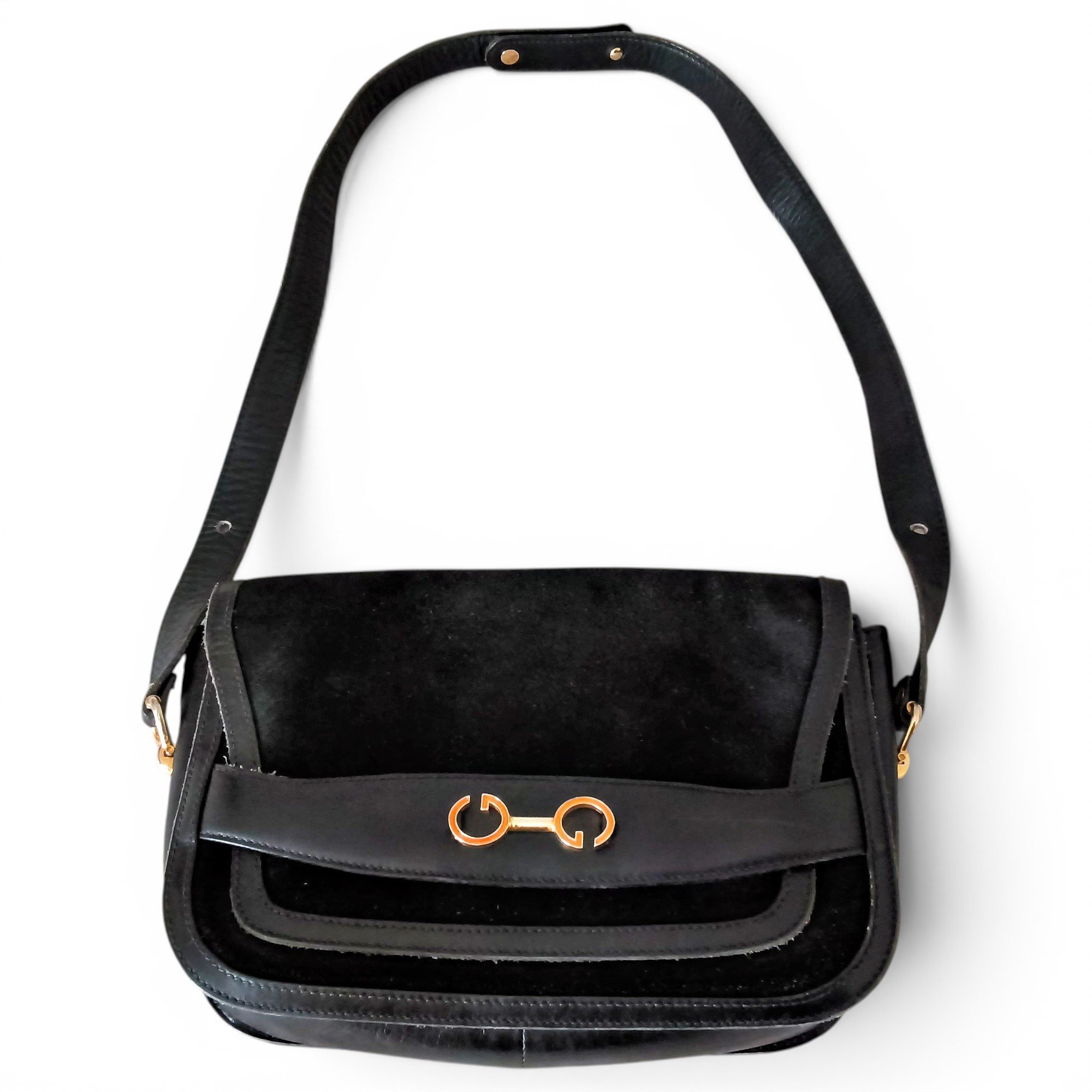 1955 leather handbag
