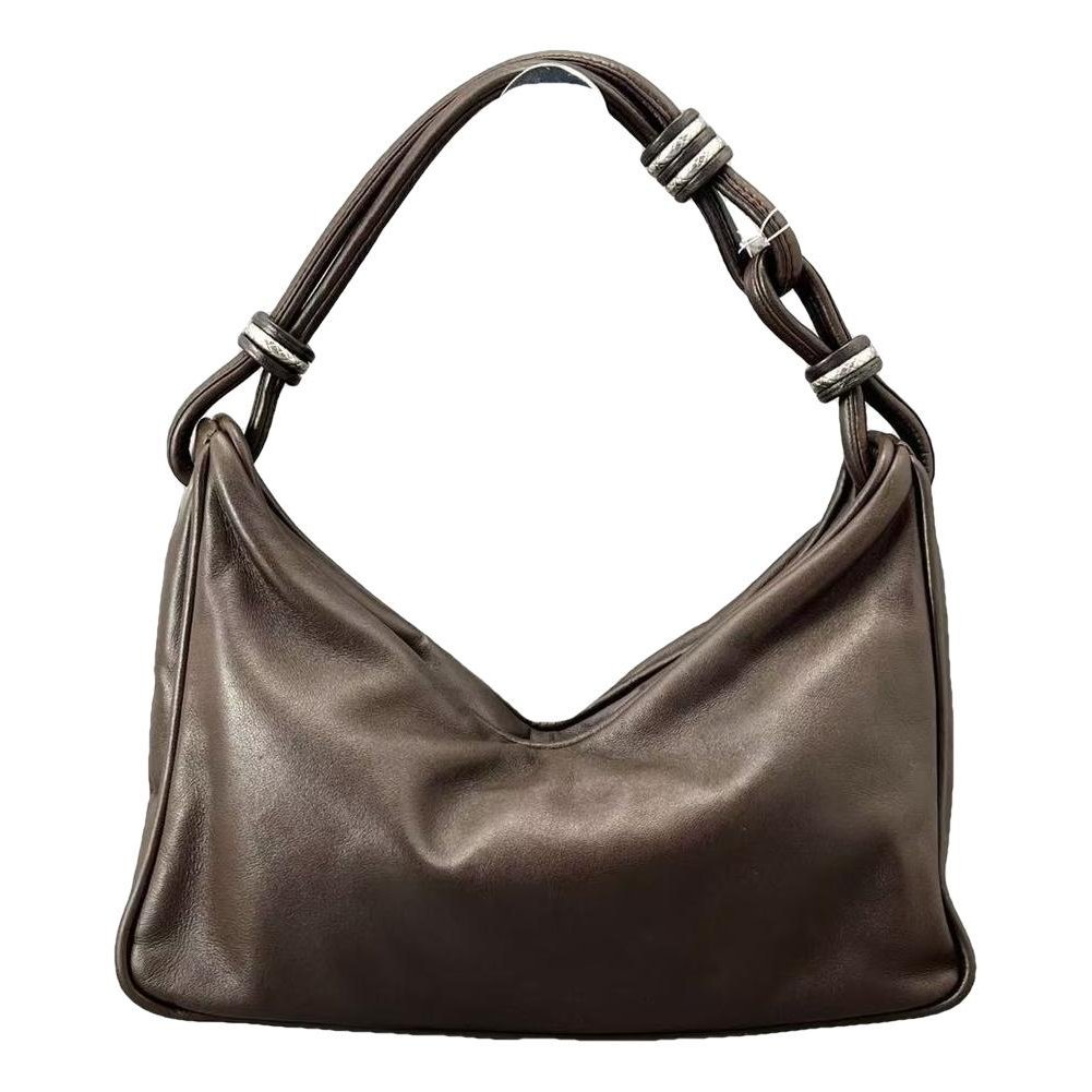 Parachute leather handbag