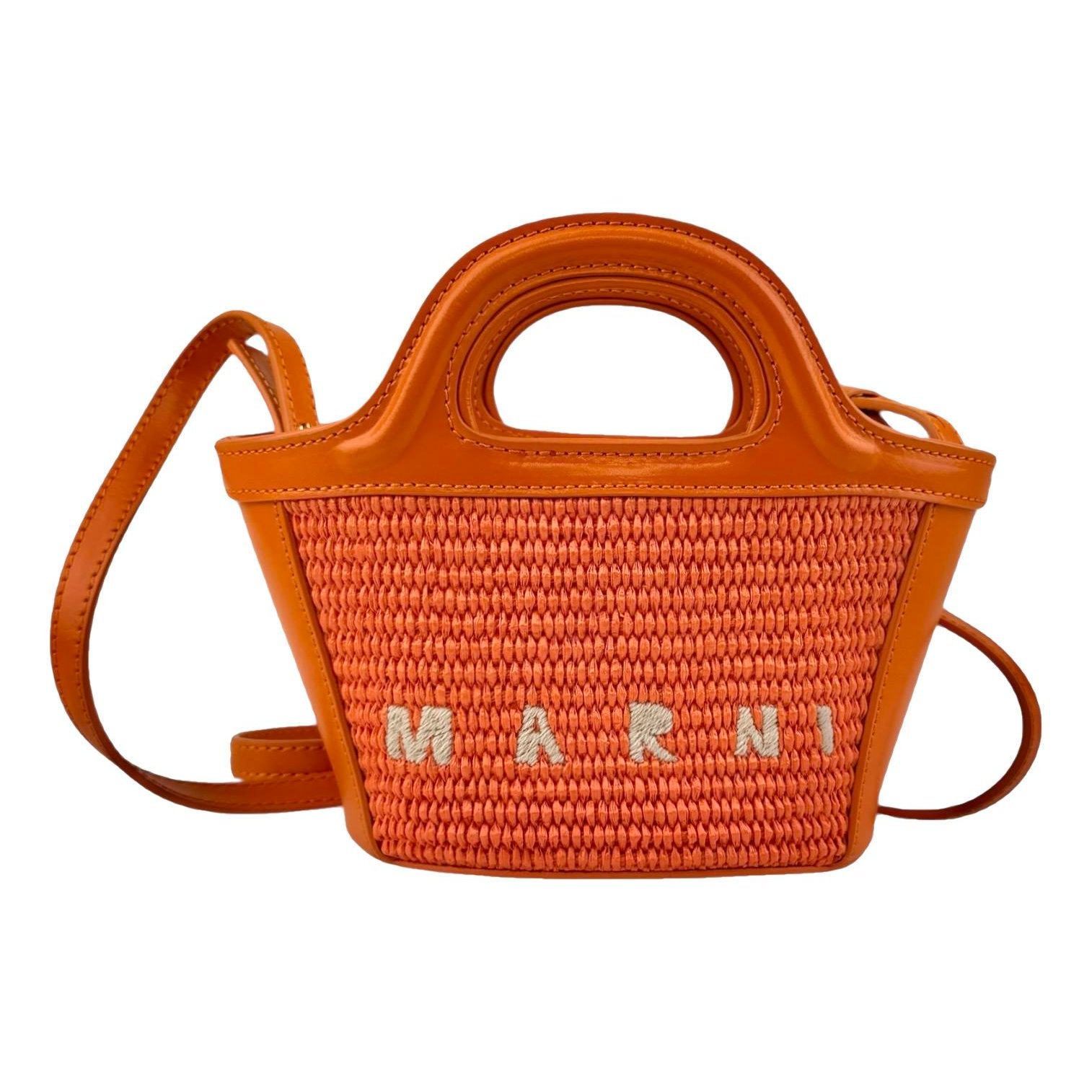 Tropicalia leather crossbody bag