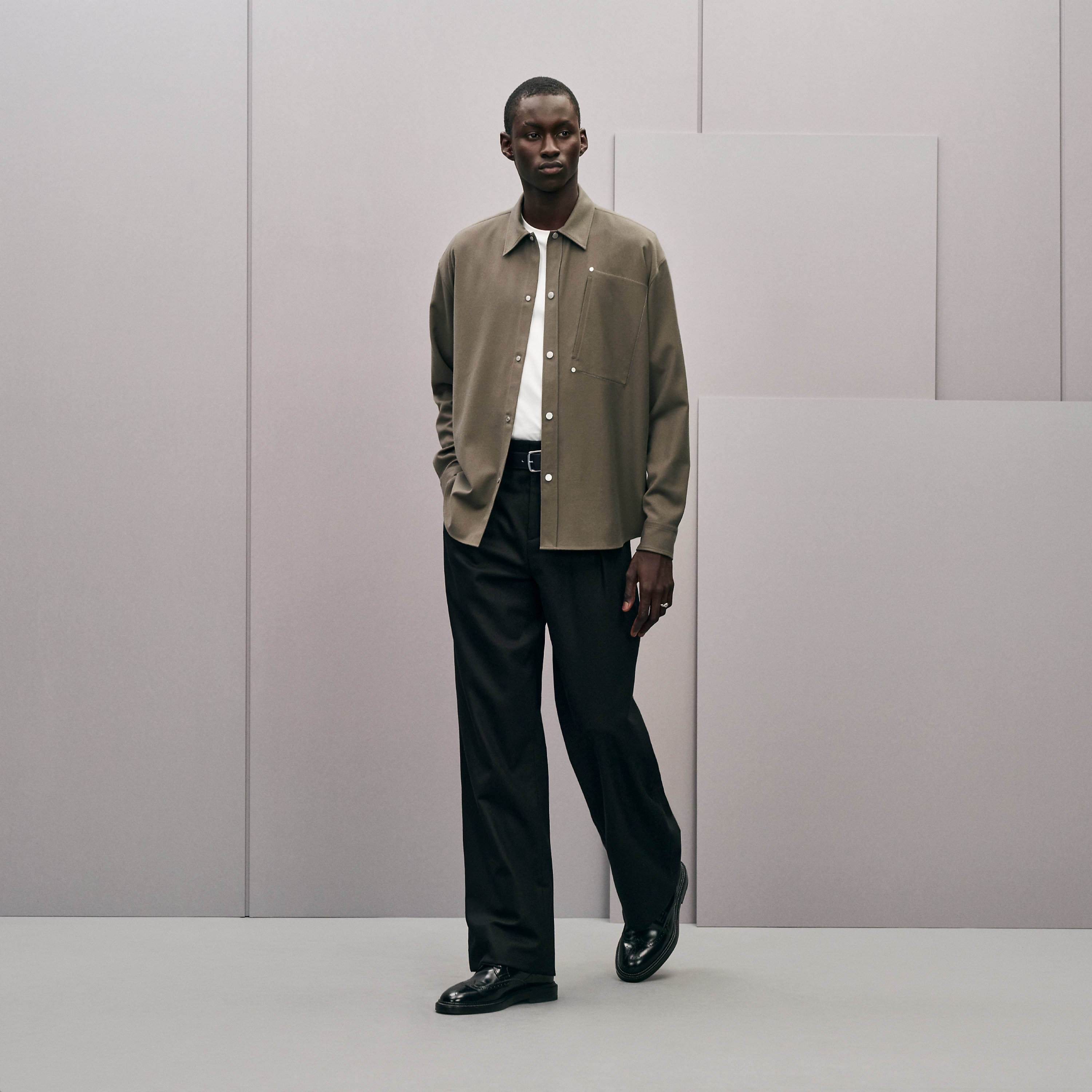 "Clous de Selle" overshirt