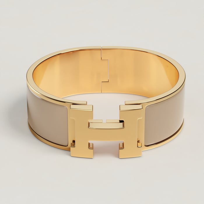 Marron Glacé Clic Clac H Bracelet