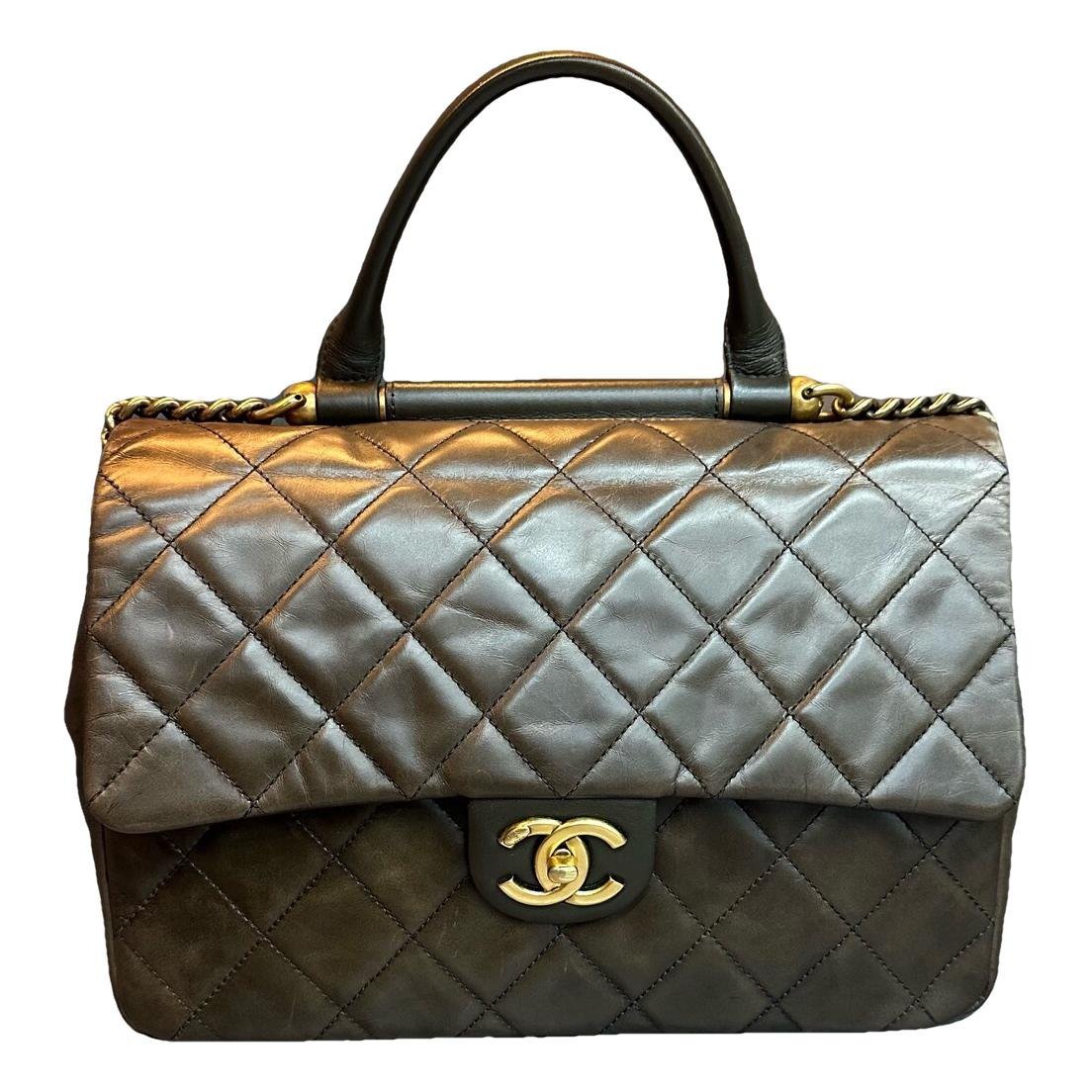 Leather handbag