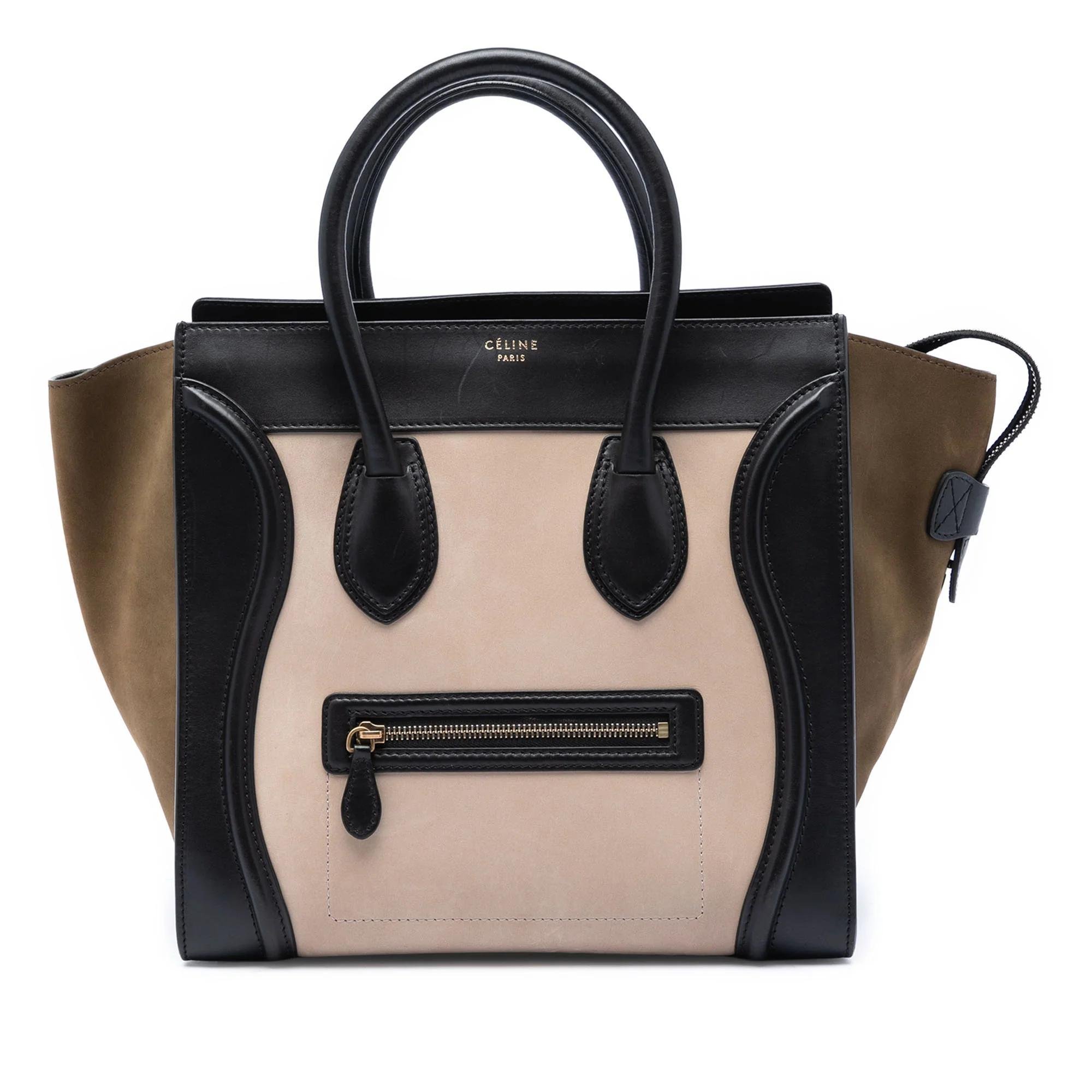 Luggage leather handbag