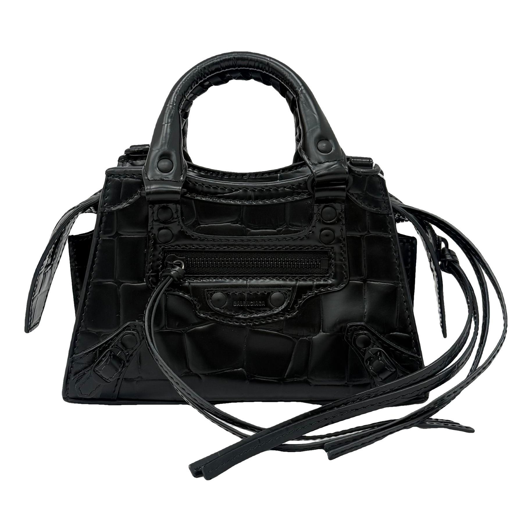 Neo Classic leather handbag