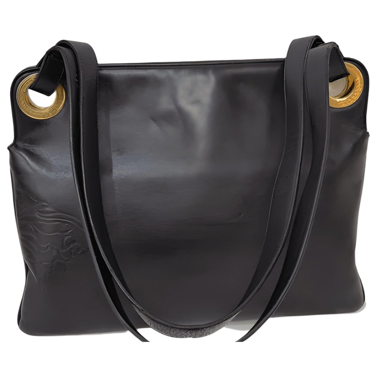 Versace La Medusa leather handbag