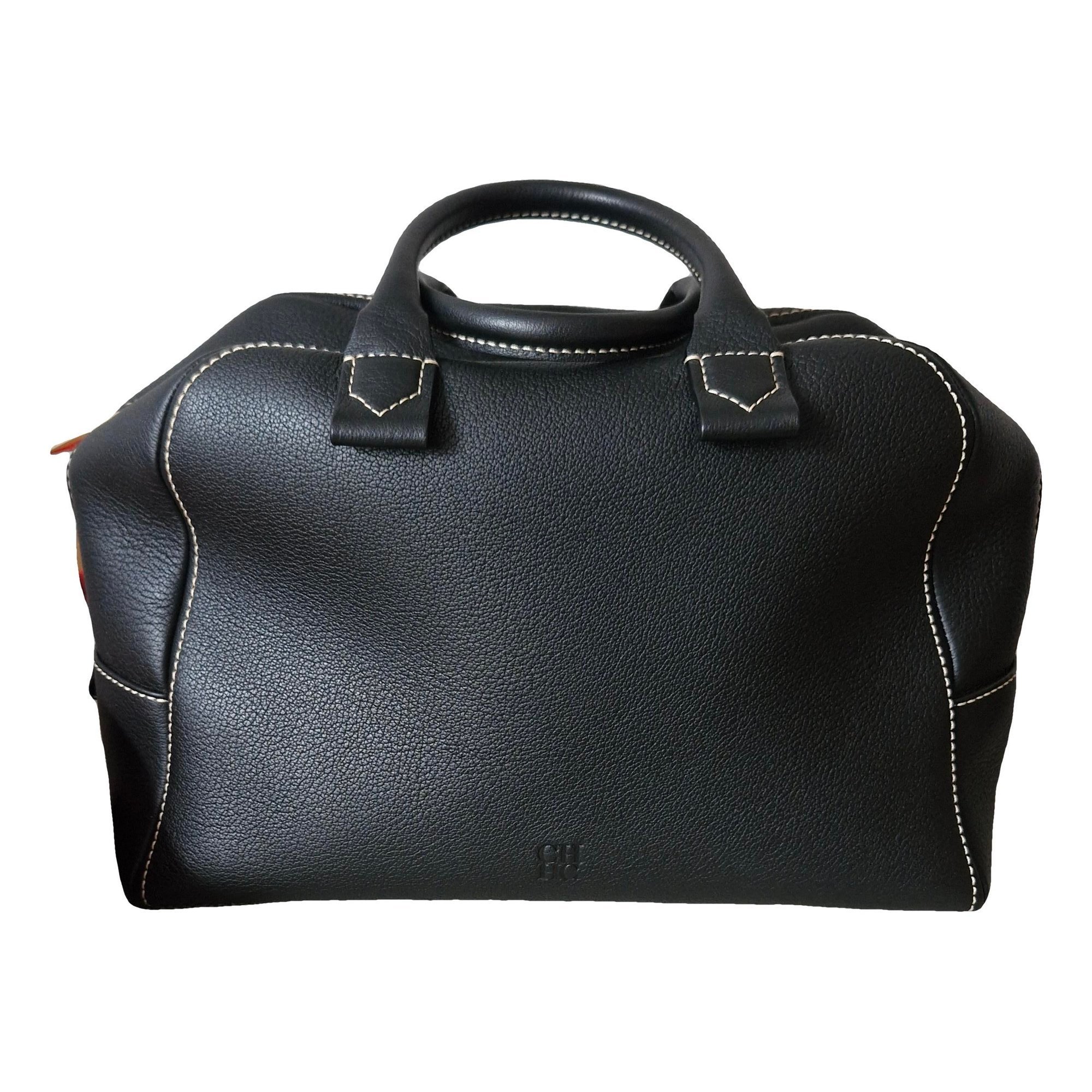 Leather handbag