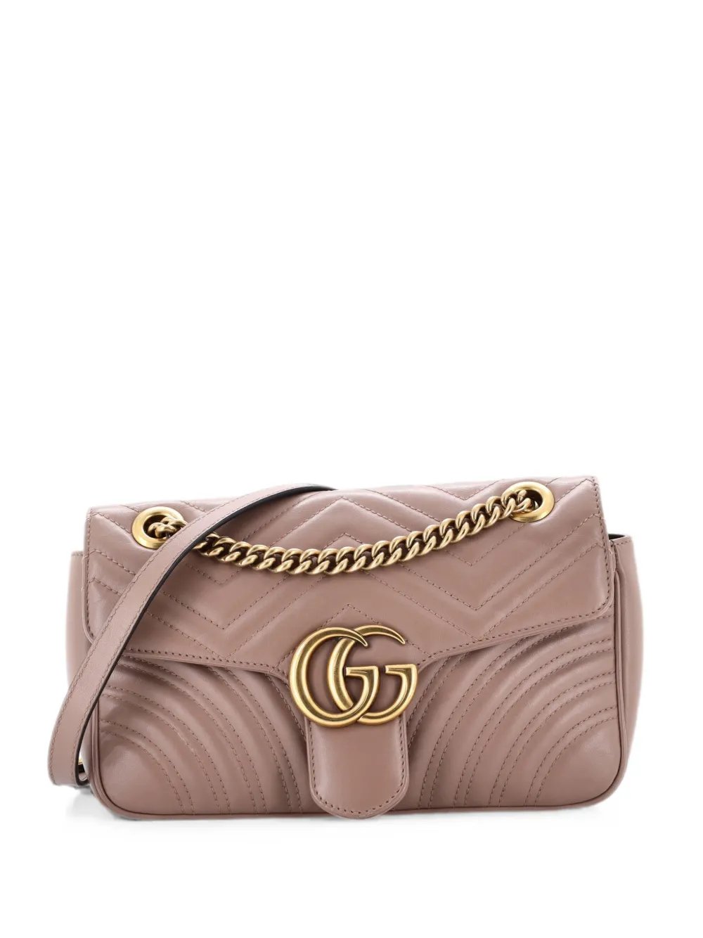GG Marmont Flap Bag Matelasse Leather Medium shoulder bag
