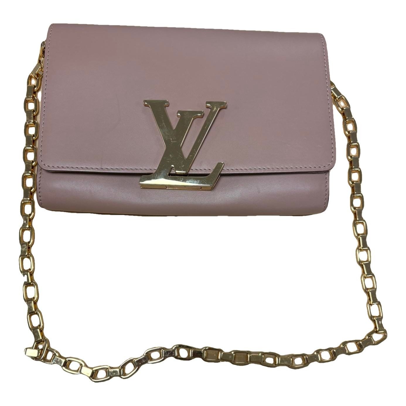 Louis Vuitton Twist Belt Wallet On Chain leather crossbody bag
