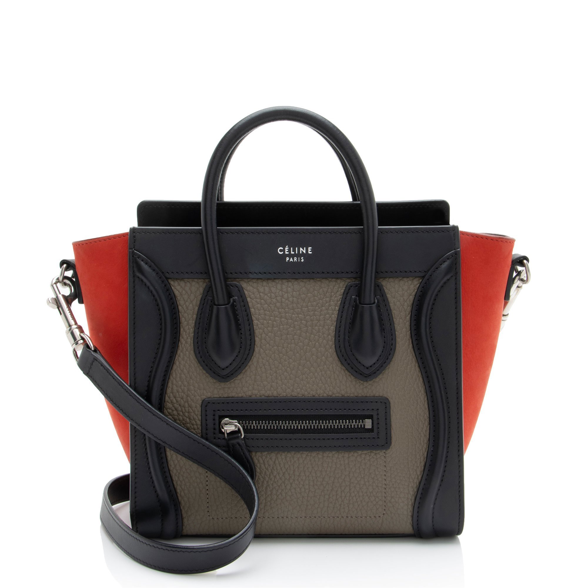 Leather tote