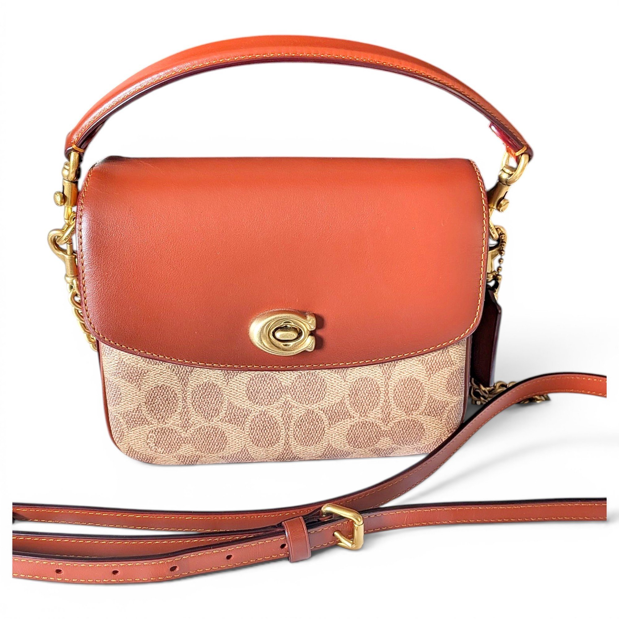 Cassie leather handbag