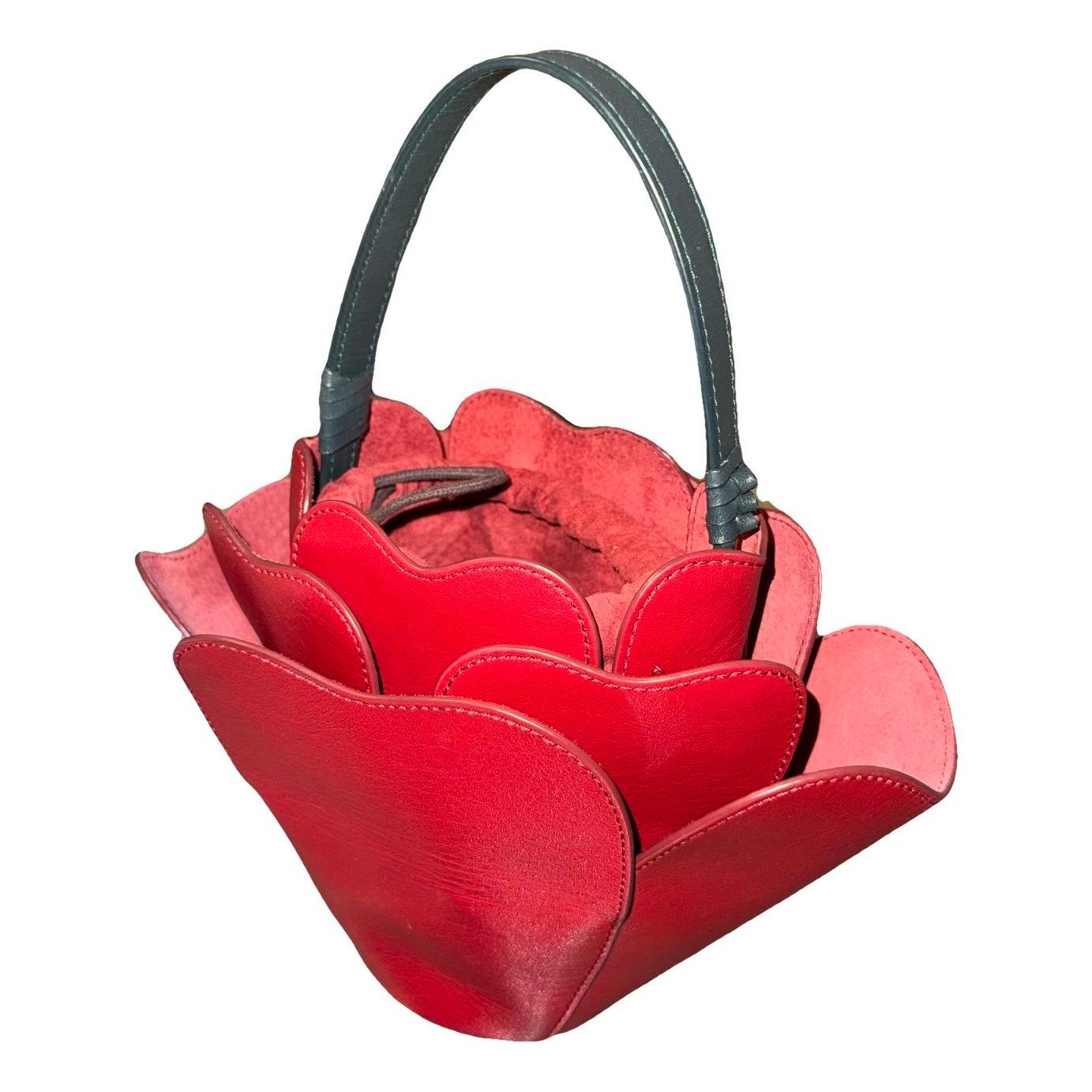 Leather handbag