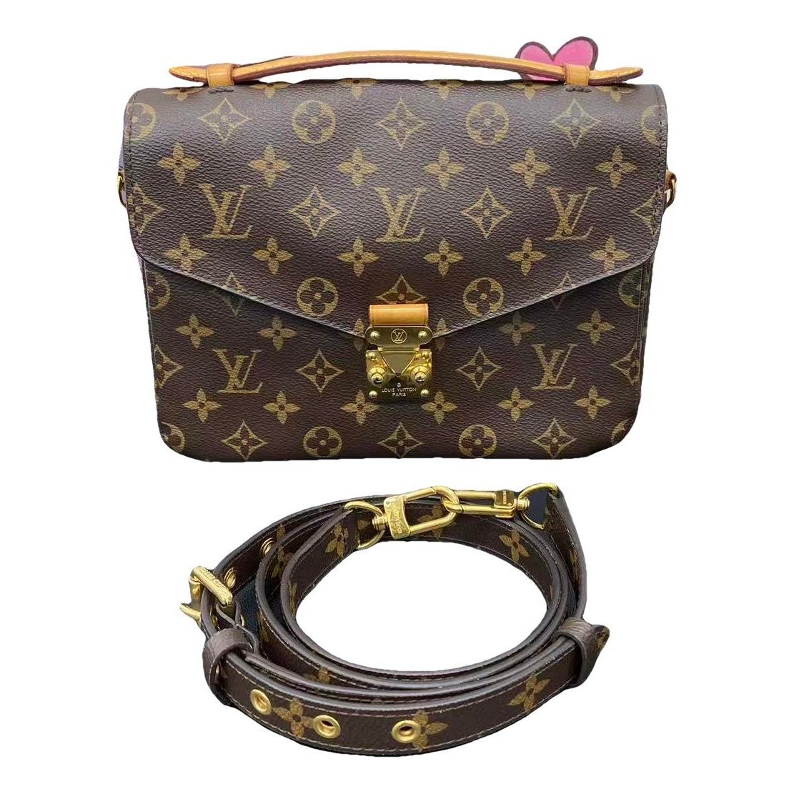Metis leather crossbody bag