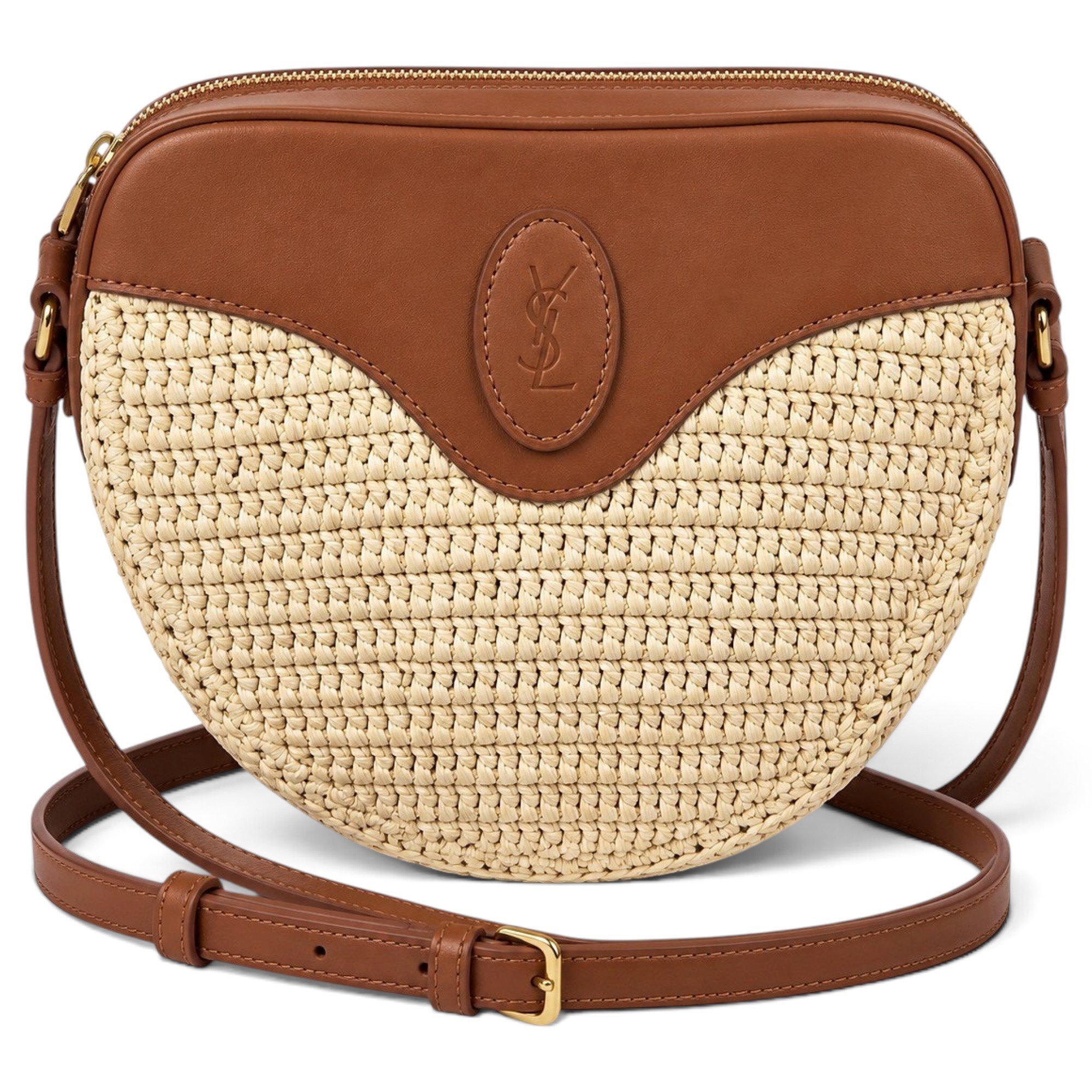 Leather crossbody bag
