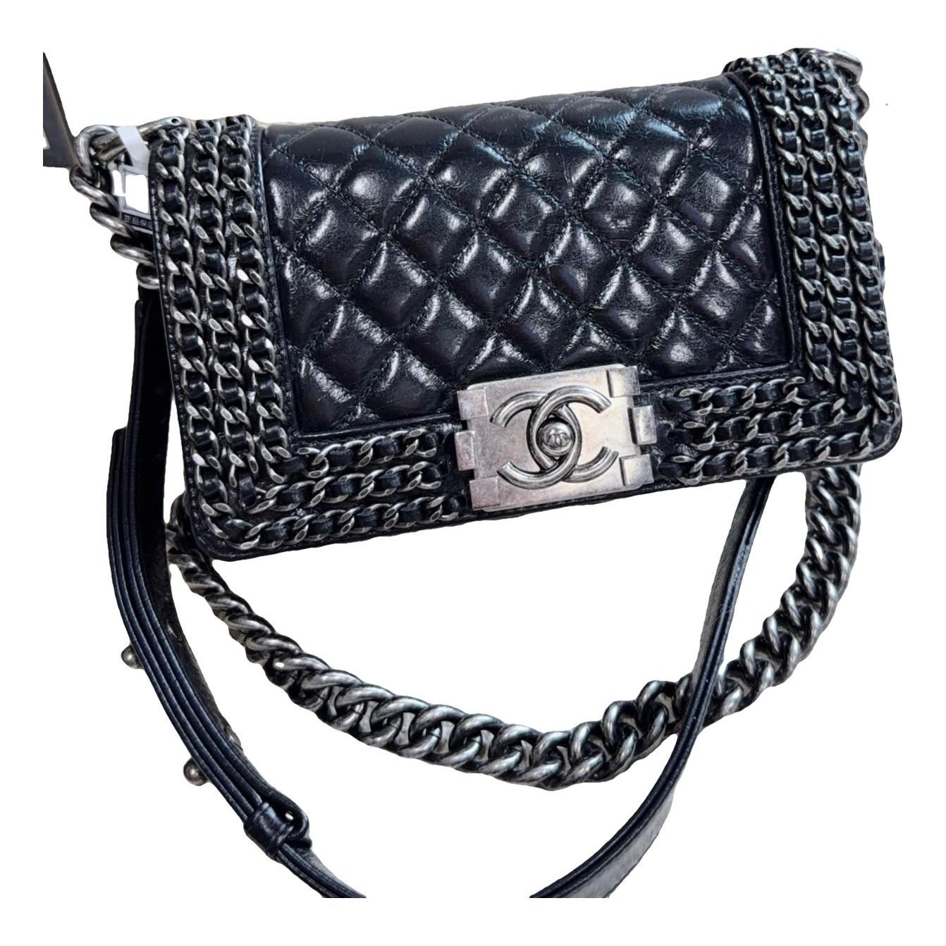 Boy leather handbag