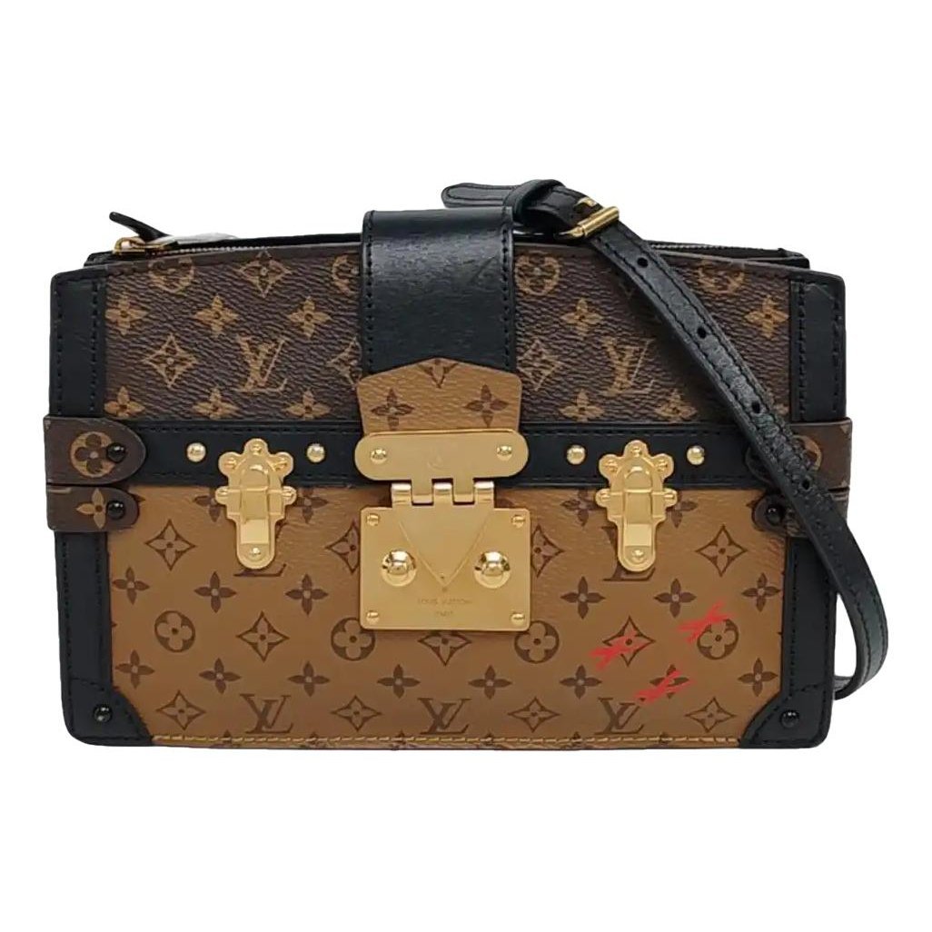 City Trunk leather crossbody bag