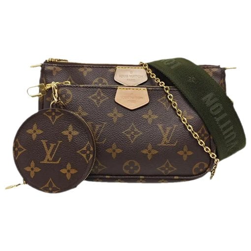 Maxi Multi Pochette Accessoires leather crossbody bag