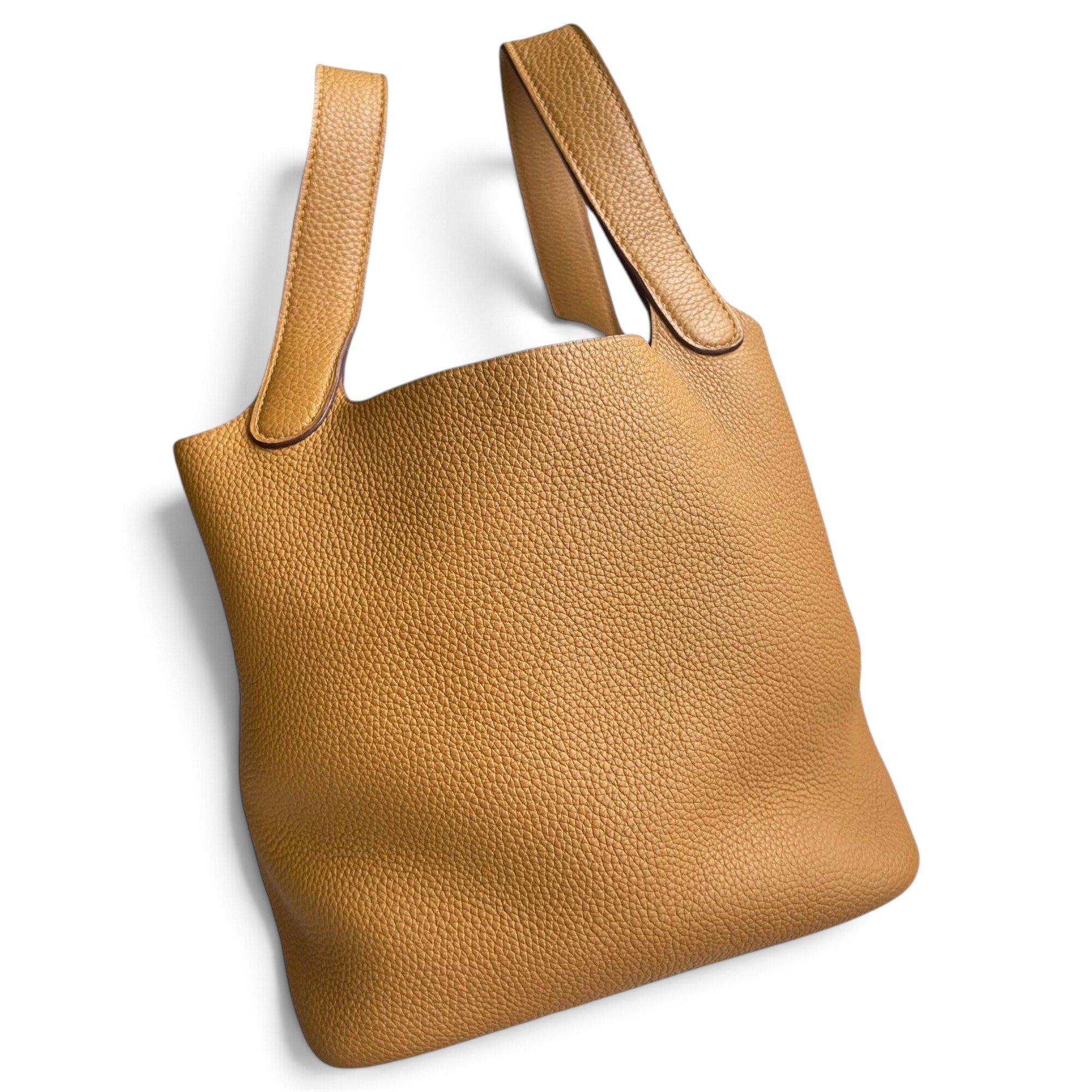 Picotin leather handbag