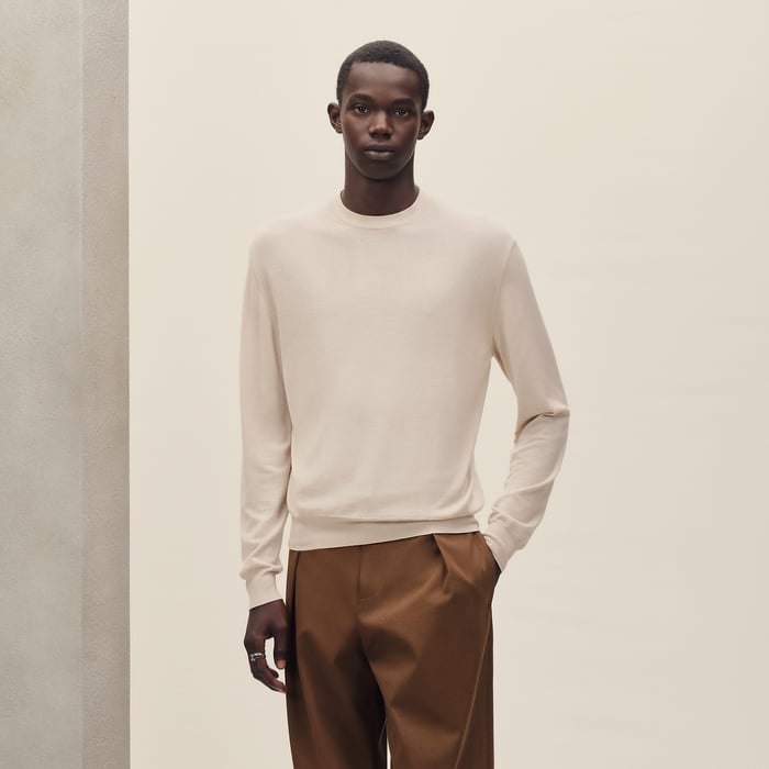 Ficelle "Detail H" Crewneck Sweater