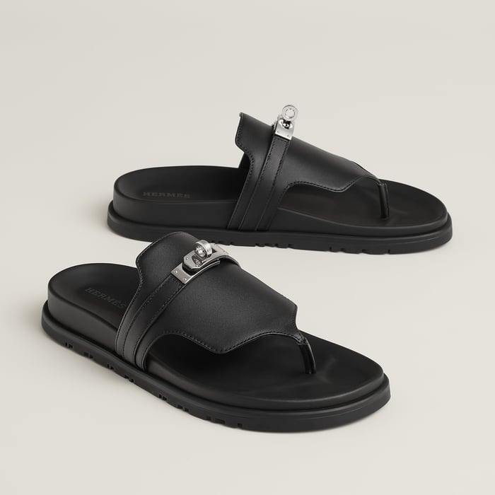 Noir Empire Sandal
