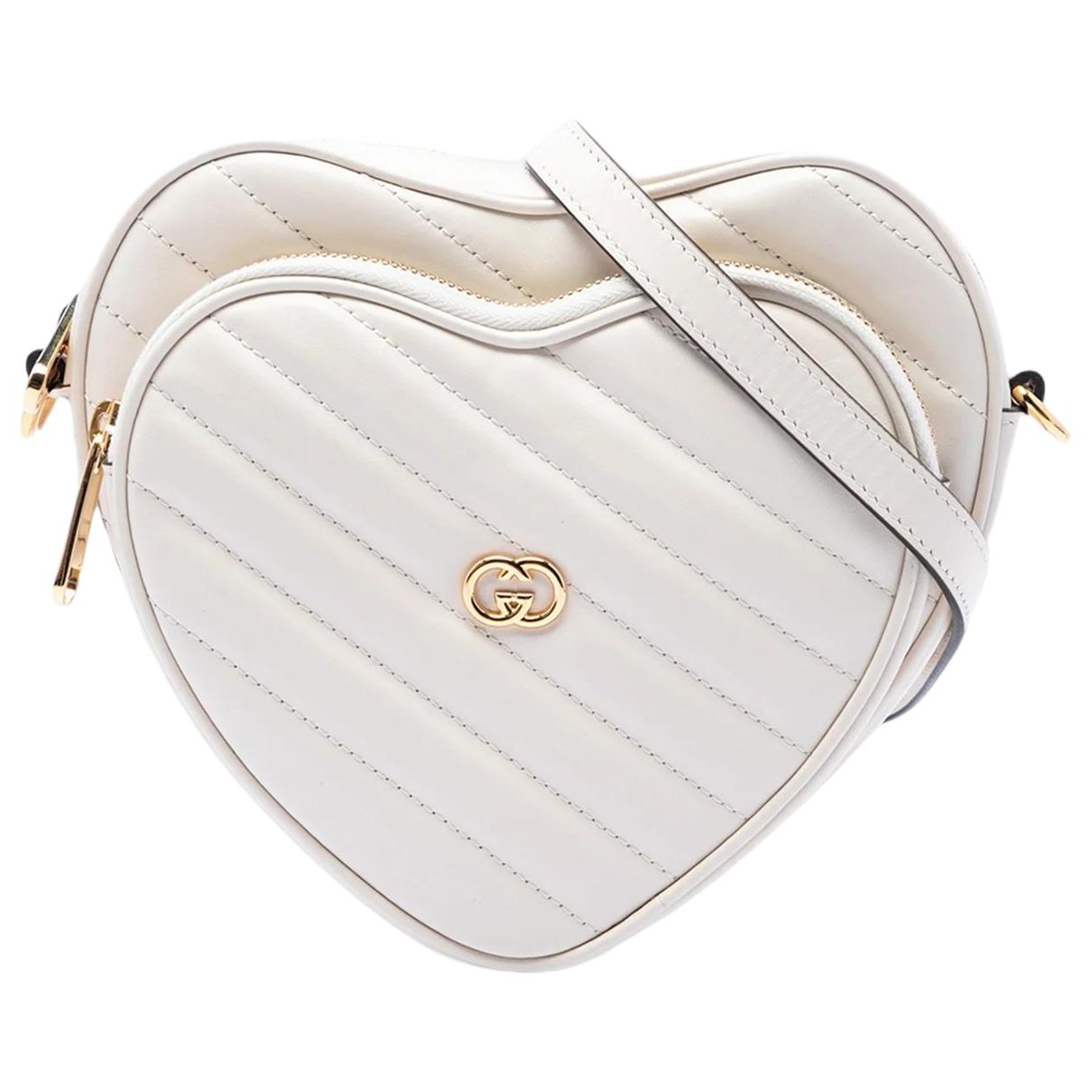 Interlocking leather bag