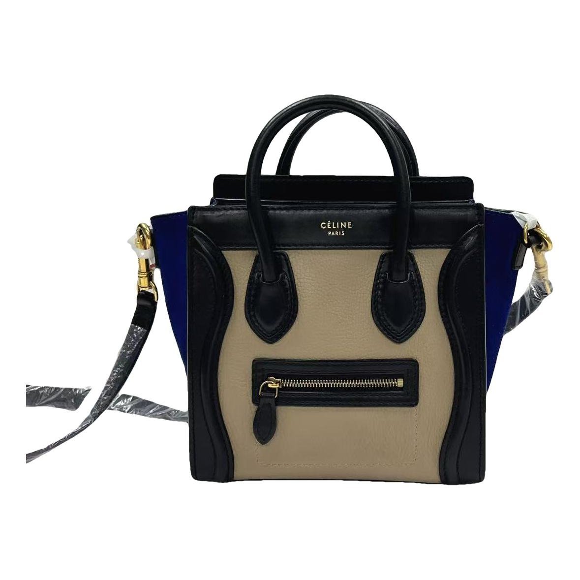 Nano Luggage leather handbag