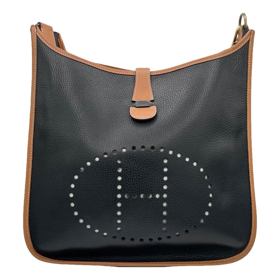 Evelyne leather handbag
