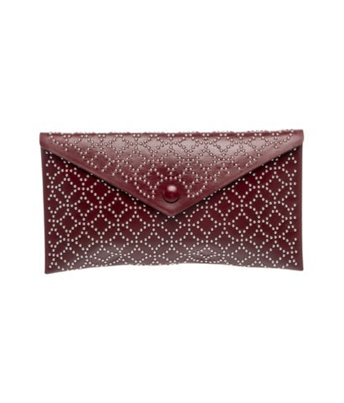 Alaia Leather Clutch