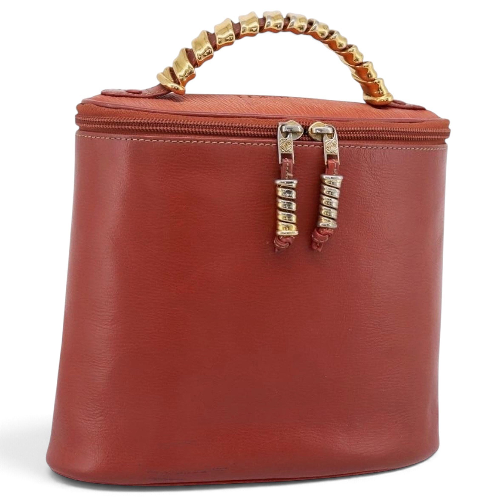 Leather tote