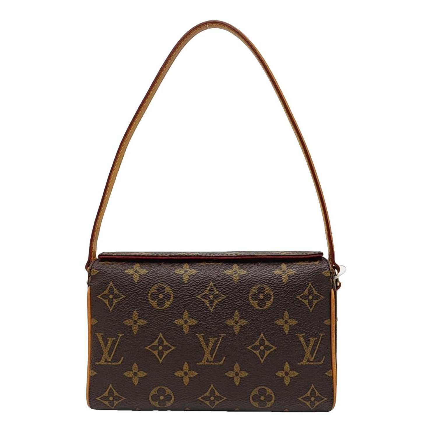 Recital leather handbag