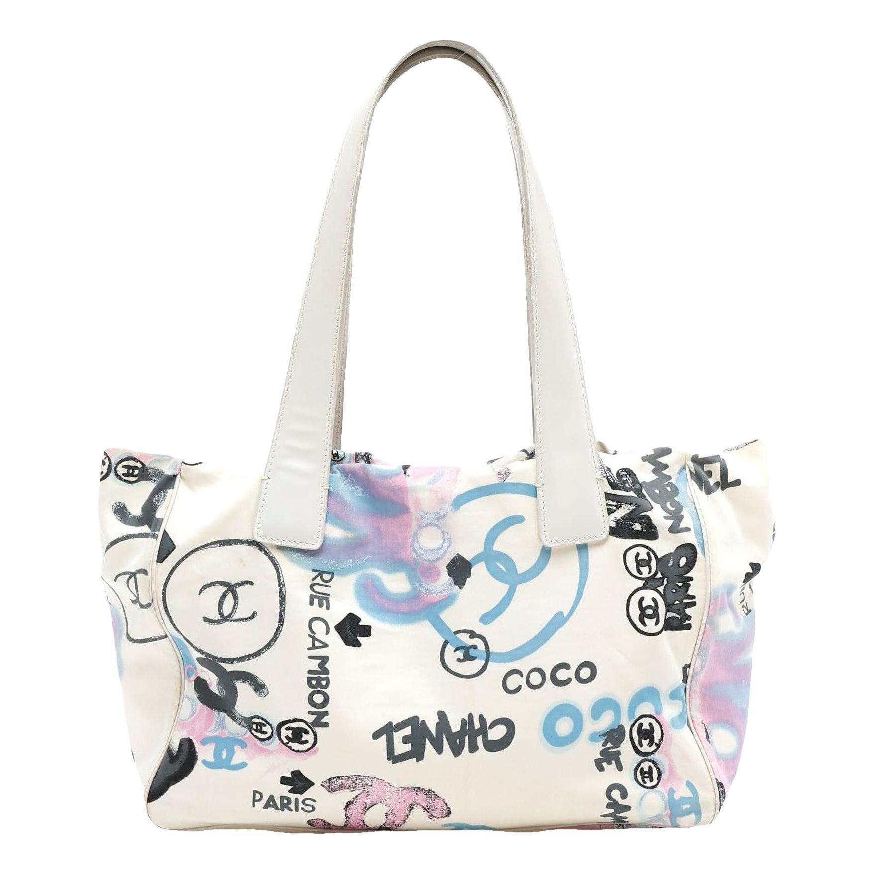 Leather tote