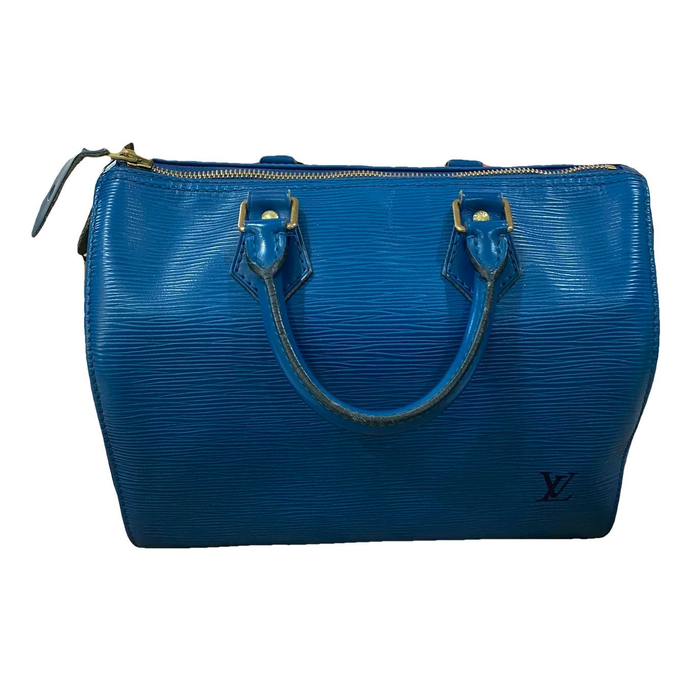 Speedy leather handbag