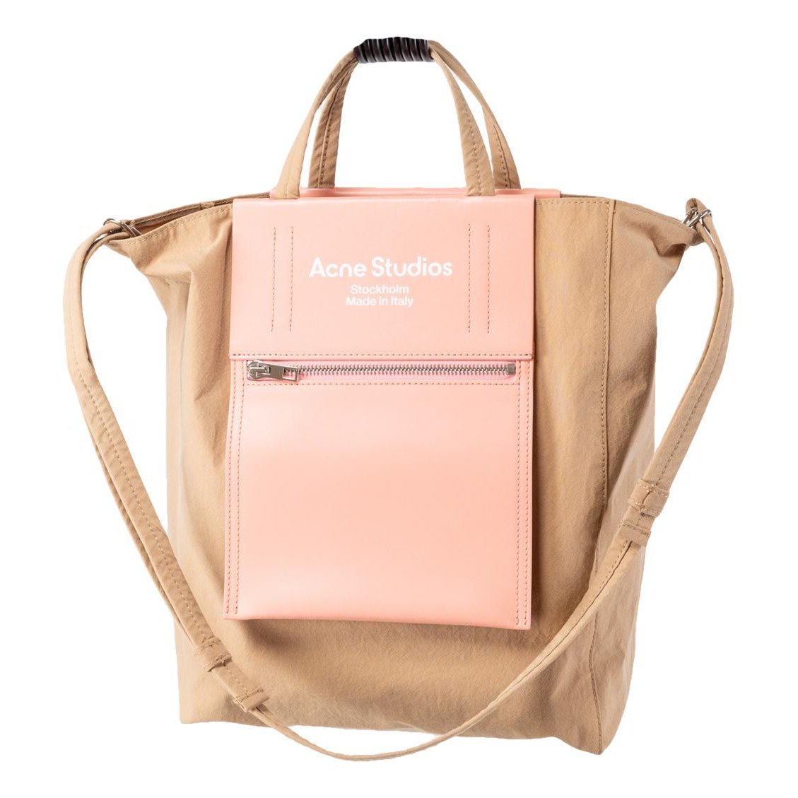 Leather tote
