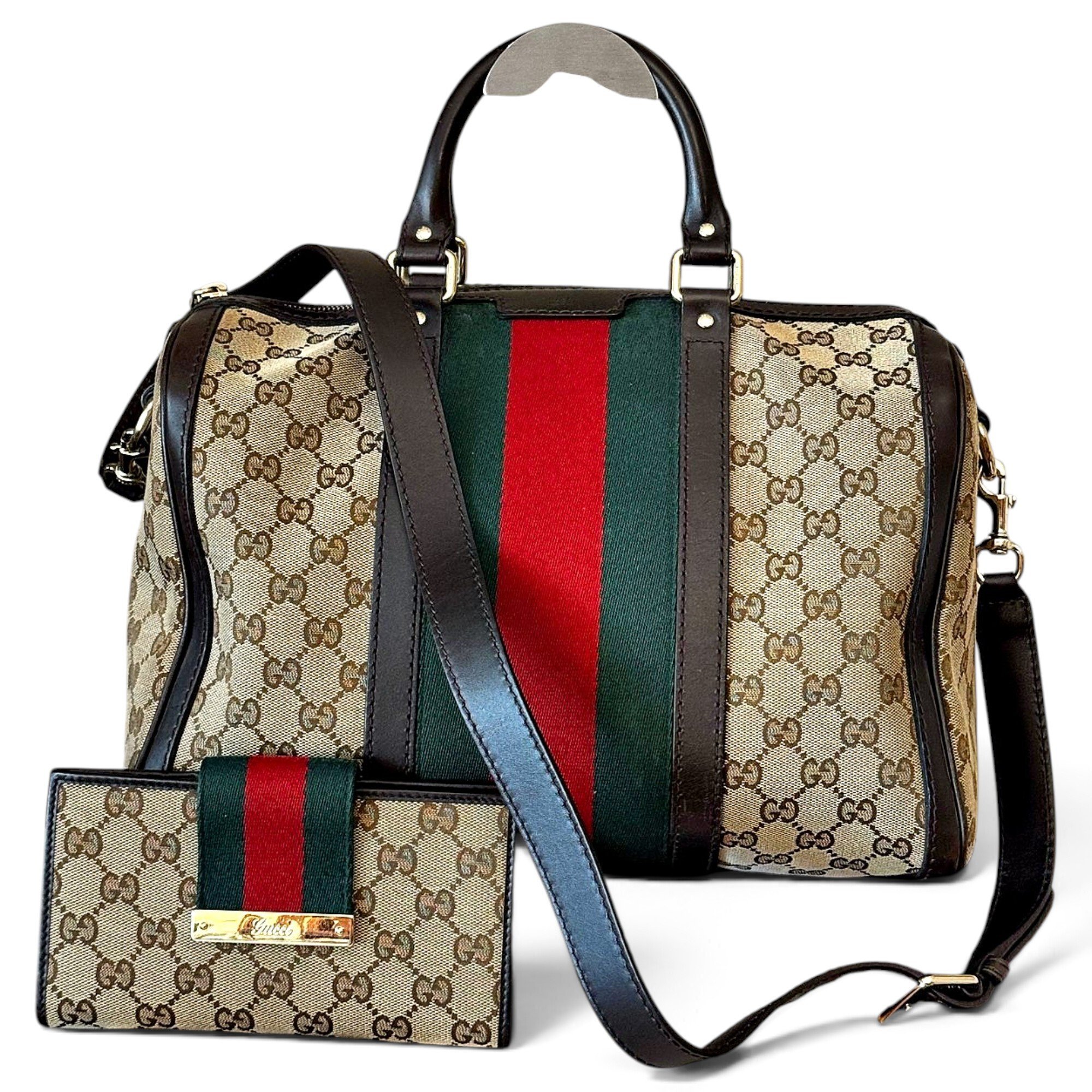 Boston cloth bowling bag