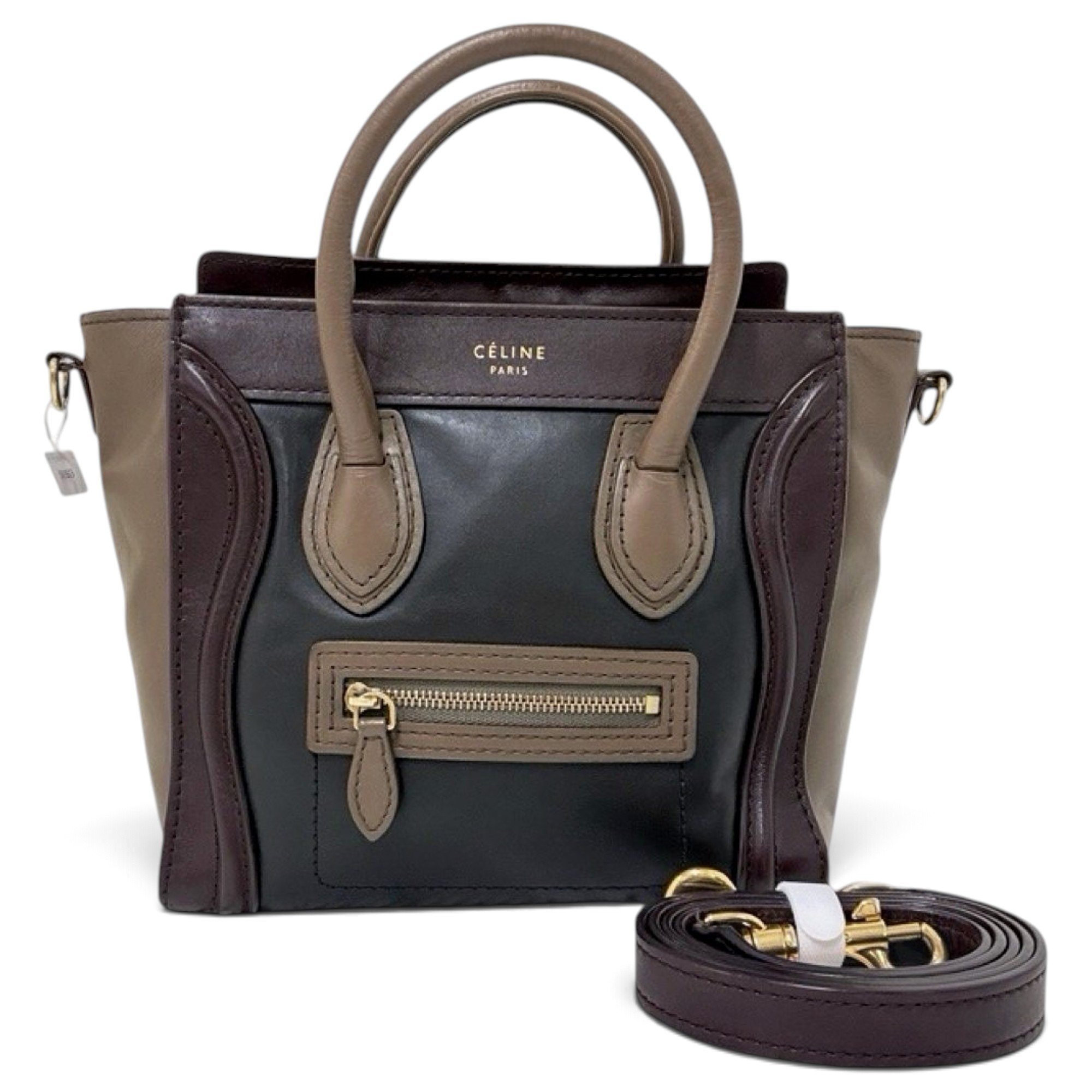 Nano Luggage leather bag