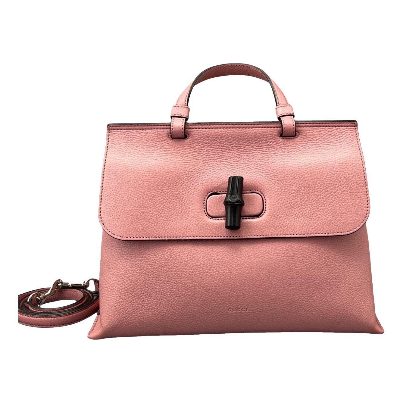 Bamboo Daily Top Handle leather handbag