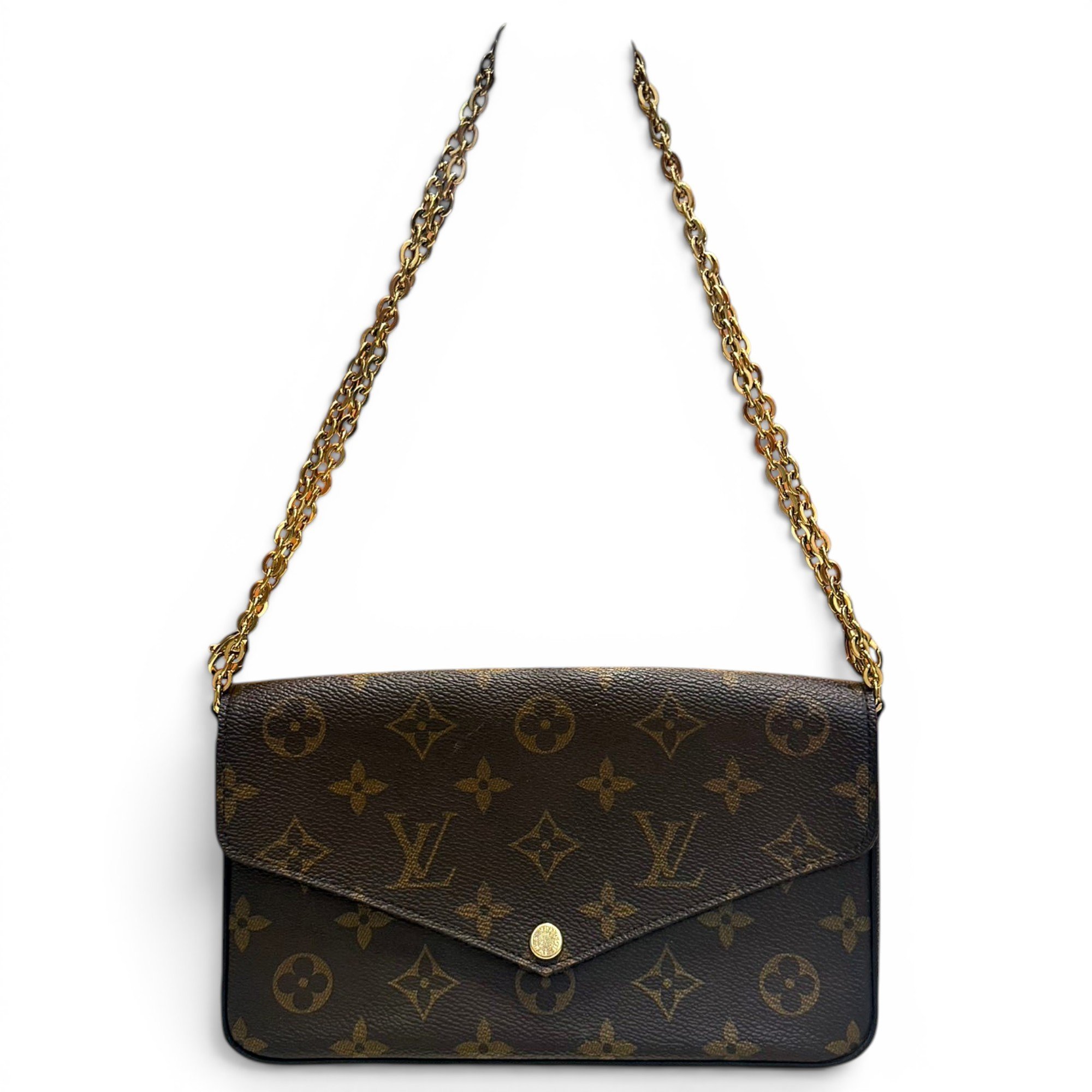Félicie leather crossbody bag