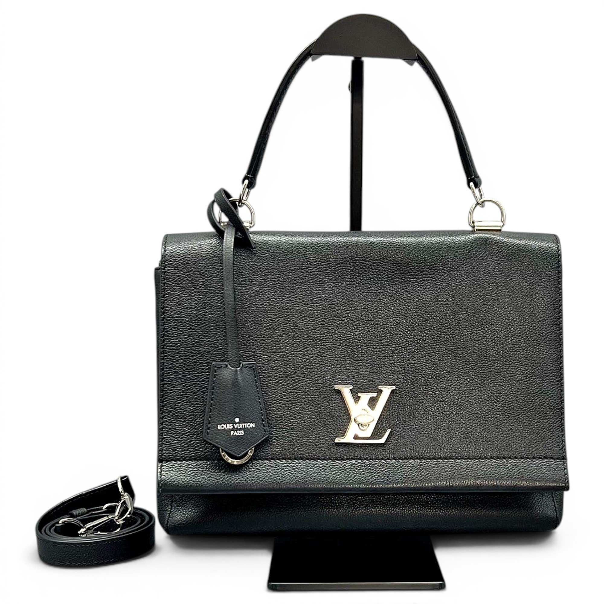 Lockme leather handbag