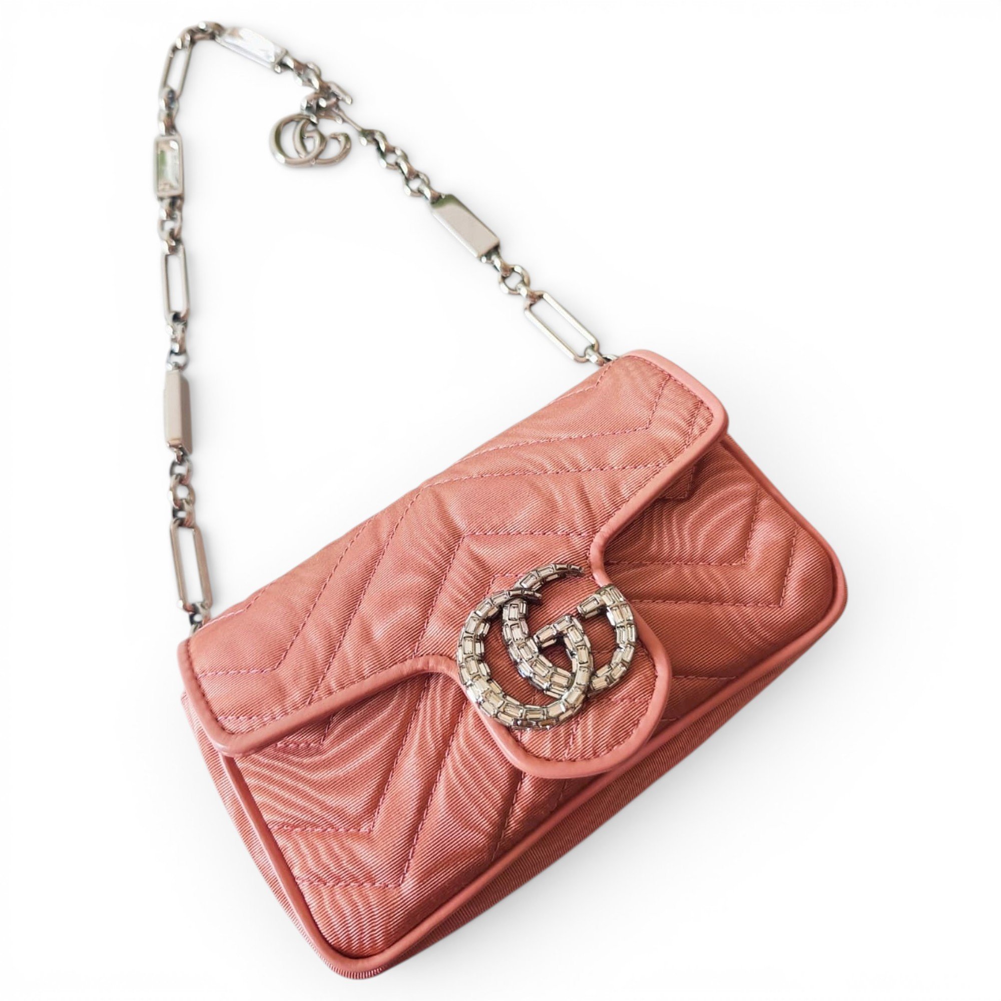 GG Marmont cloth mini bag