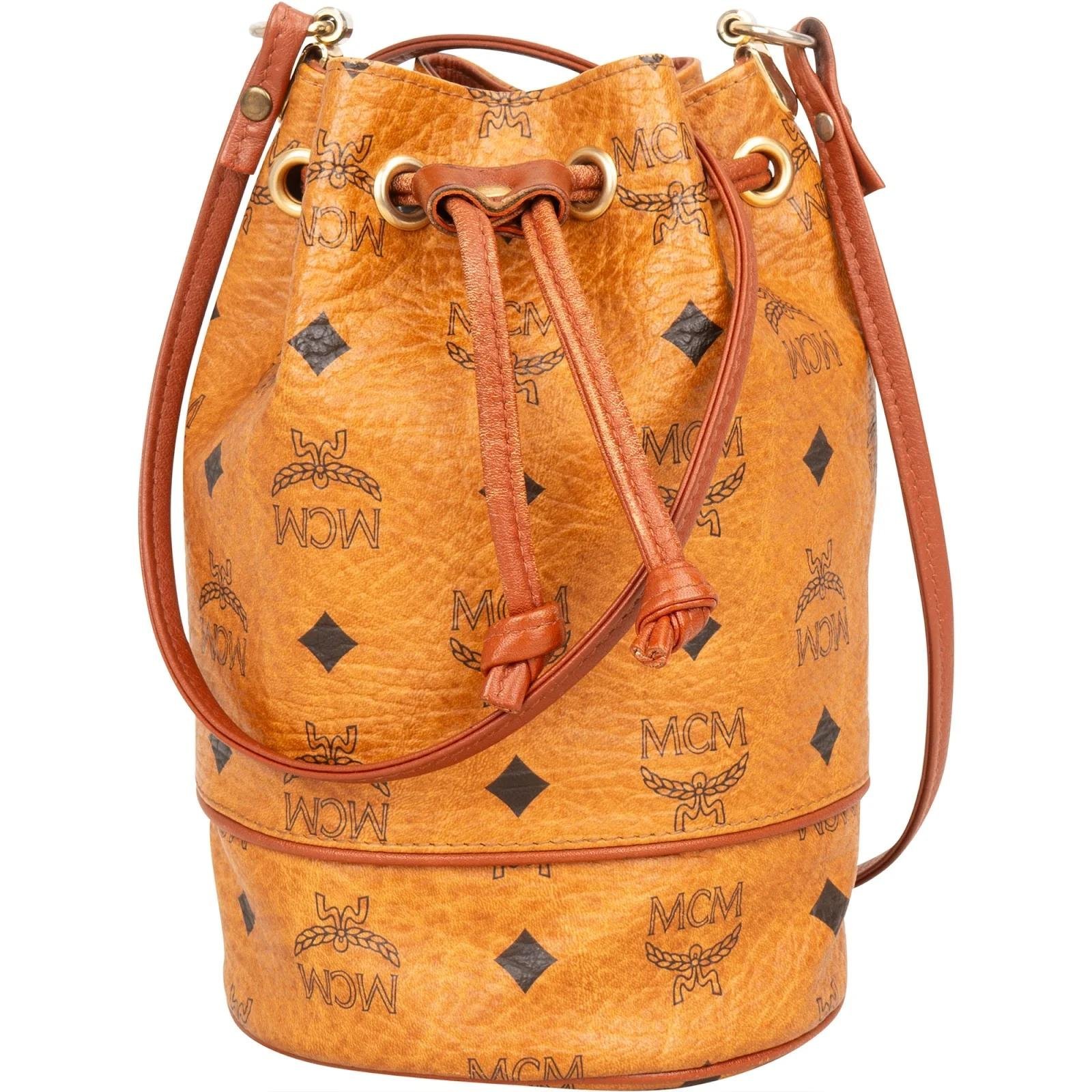 Heritage Drawstring leather crossbody bag