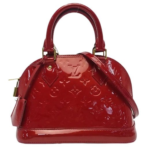 Alma BB patent leather handbag