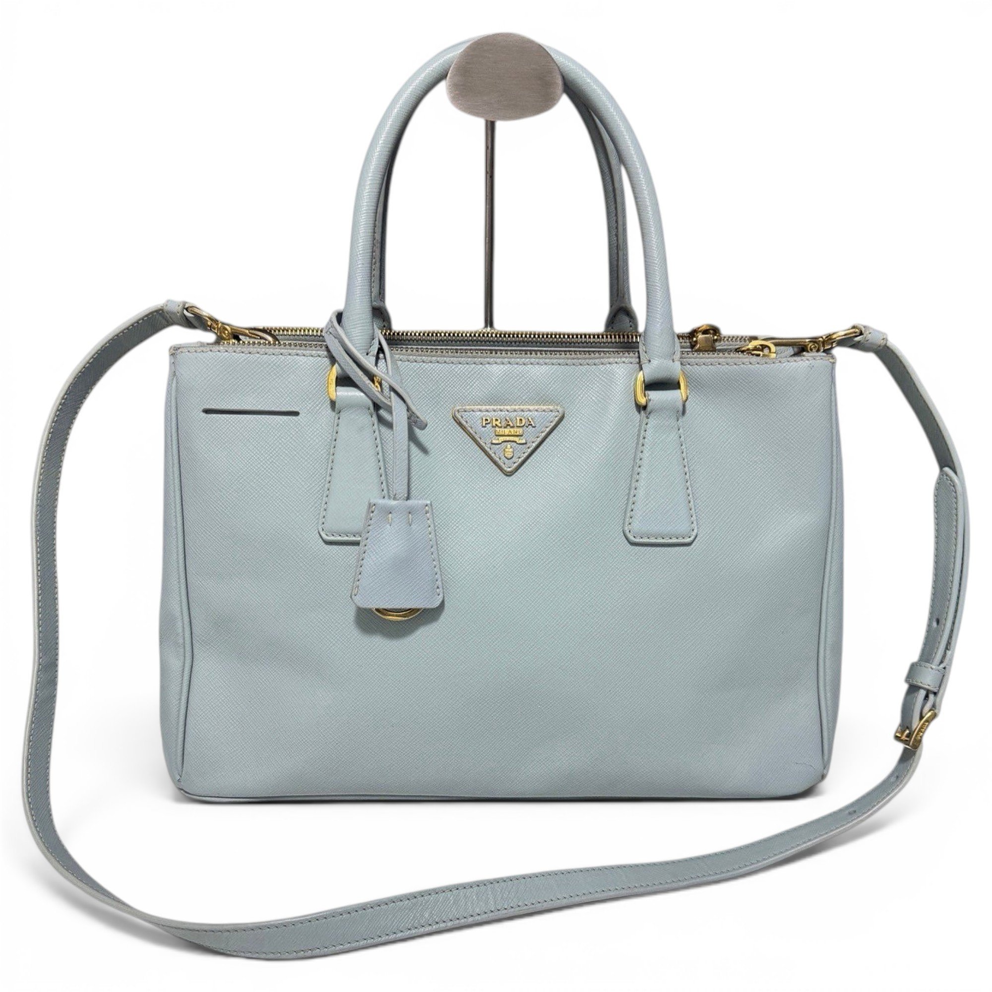 Galleria leather handbag