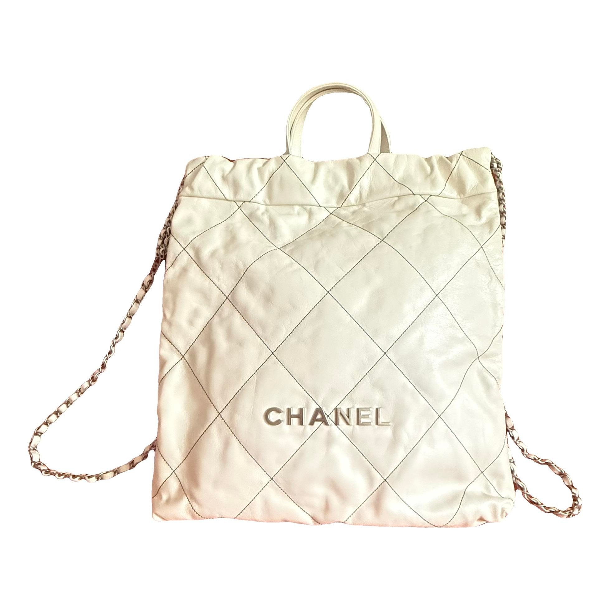Chanel 22 leather backpack