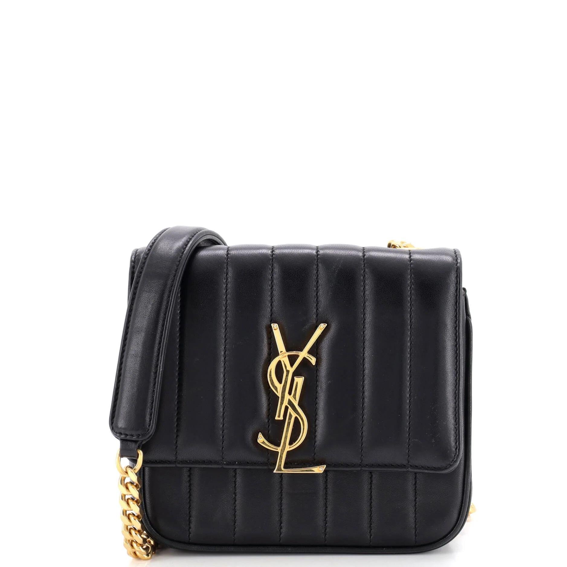 Saint Laurent Vicky leather crossbody bag