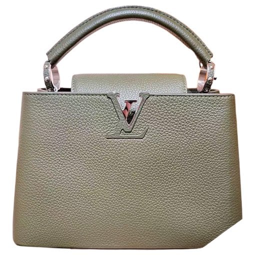 Capucines leather handbag