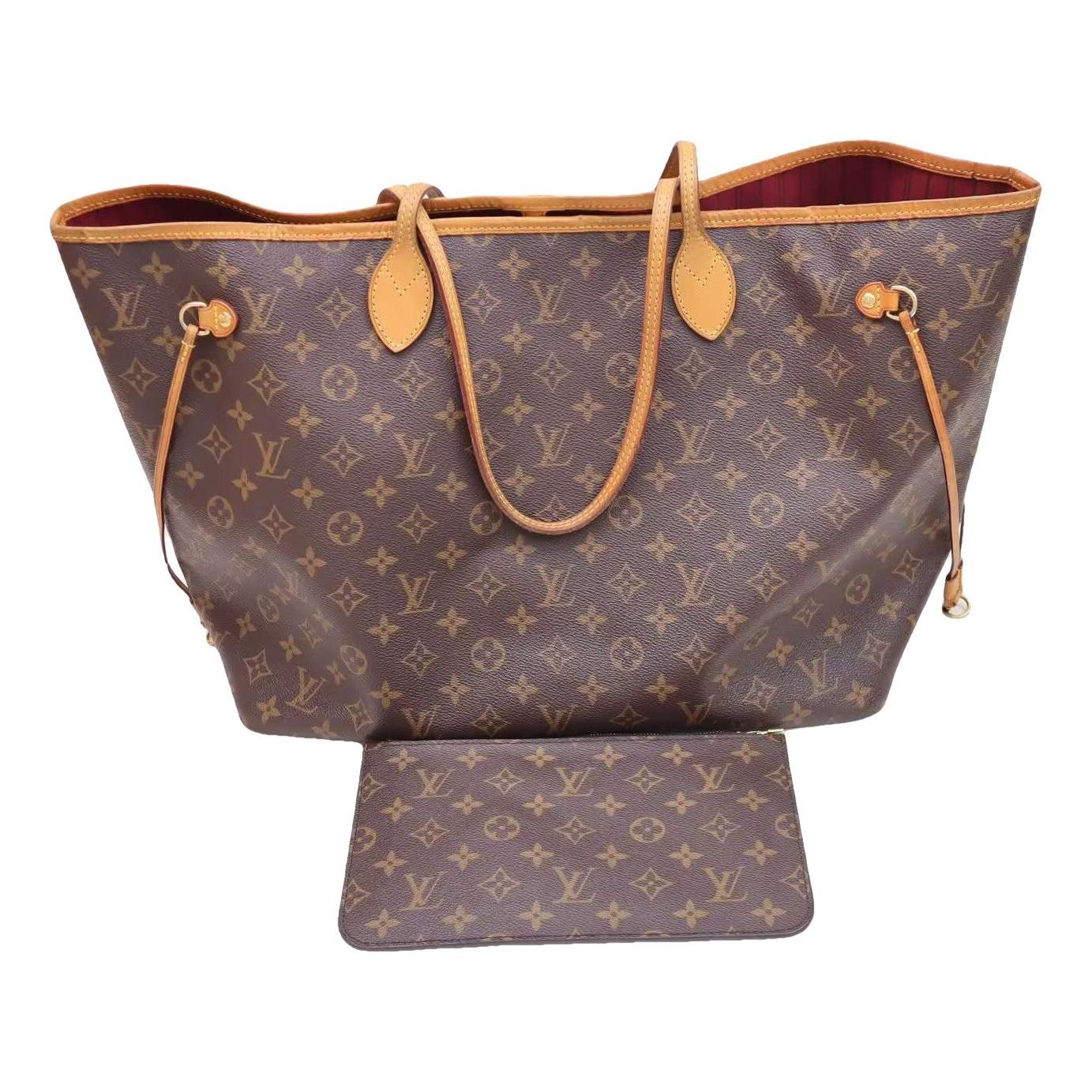 Neverfull leather handbag
