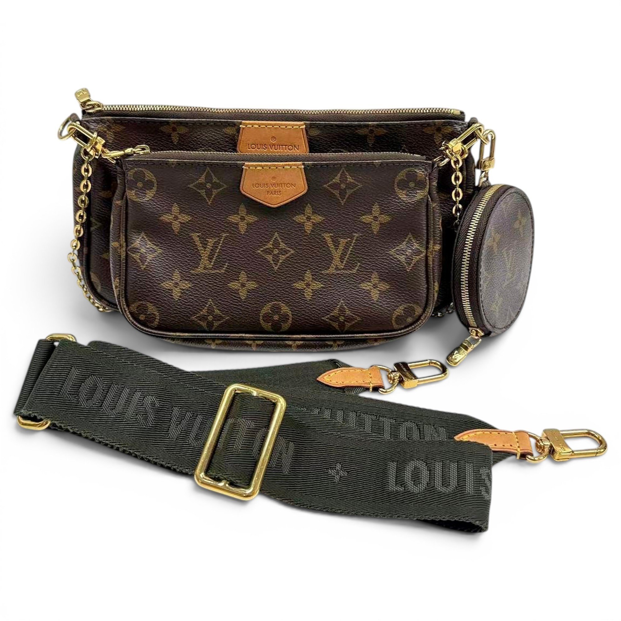 Multi Pochette Accessoires leather crossbody bag