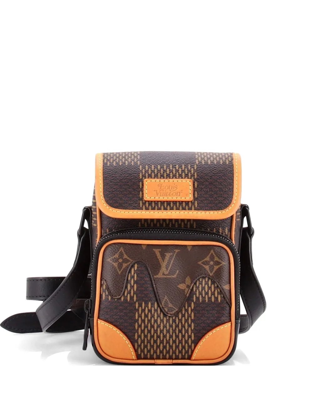Nigo Amazone Messenger Bag Limited Edition Giant Damier and Monogram Canvas Nano crossbody bag