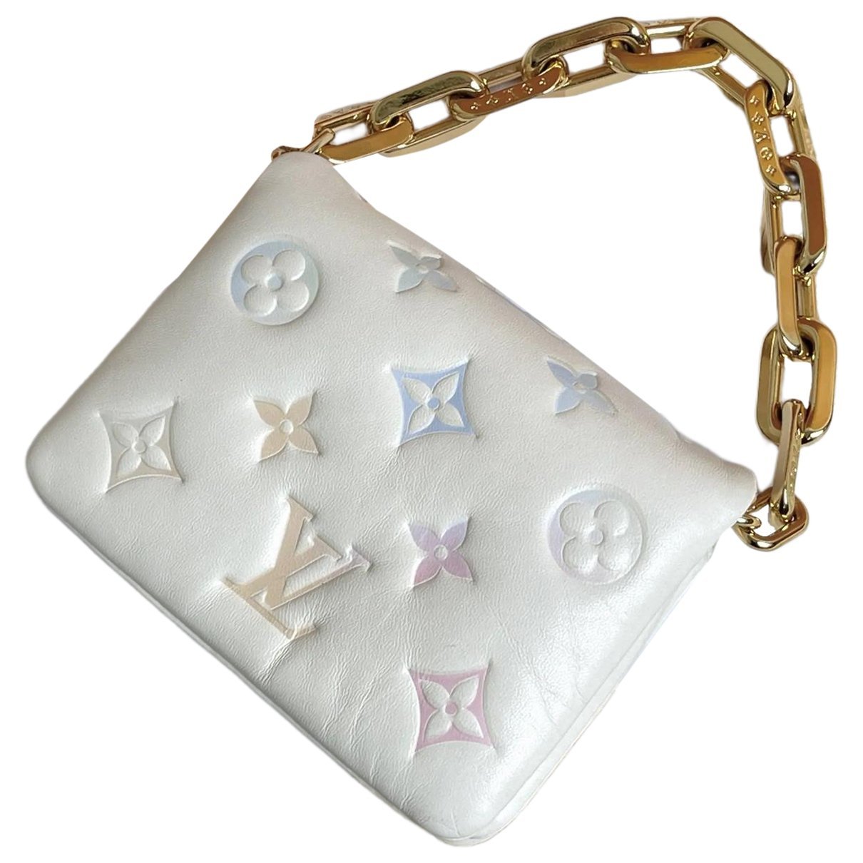 Coussin Flap leather handbag