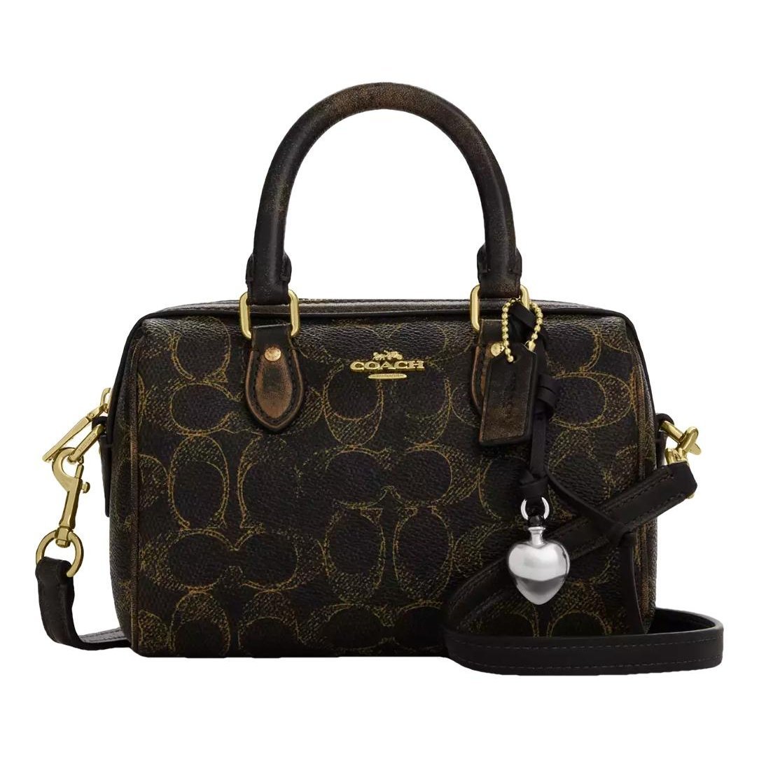 Leather crossbody bag